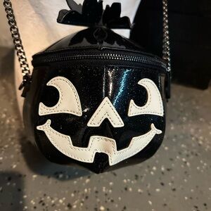 Brand New Black Pumpkin Jack-o’-lantern Crossbody
